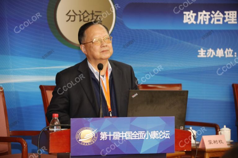 林嘉騋　时任中国扶贫开发协会执行副会长    2015中国全面小康论坛