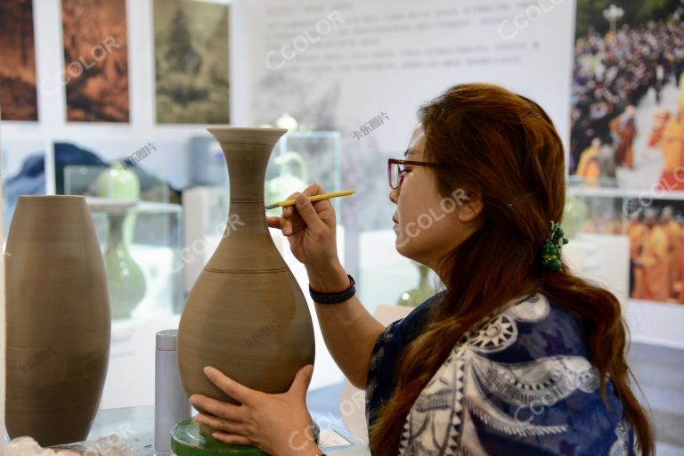 耀州窑瓷器 绘瓷技艺 人文旅游