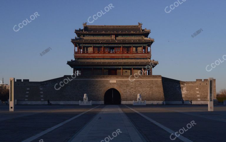 北京中轴线：永定门