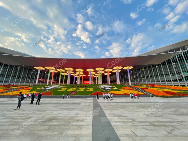 2022第五届进口博览会国家会展中心（上海）外景