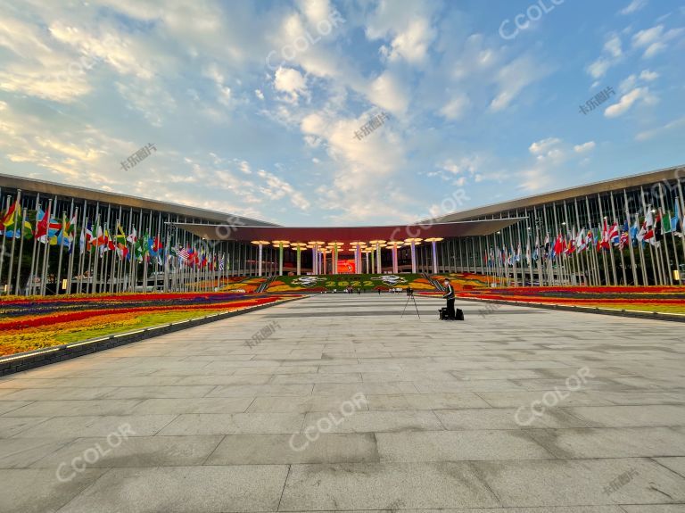 2022第五届进口博览会国家会展中心（上海）外景
