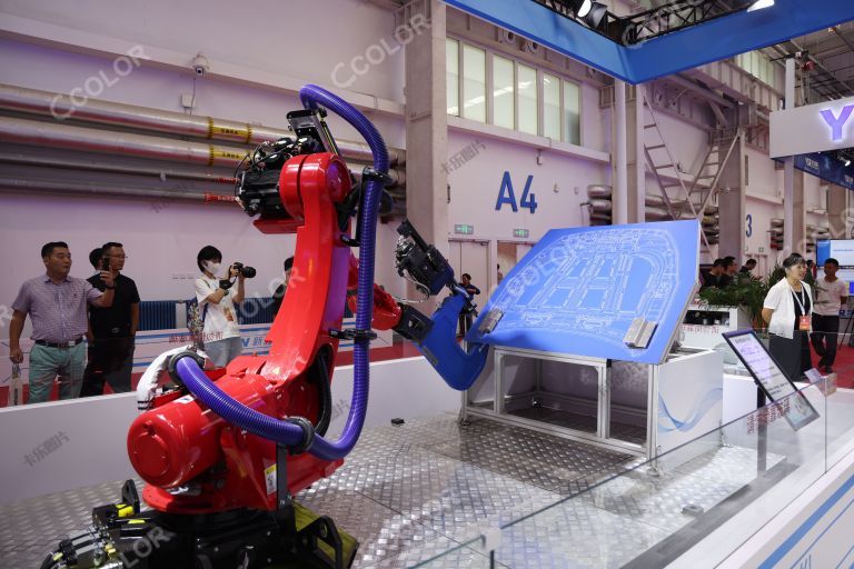 2023世界机器人大会，工业机器人