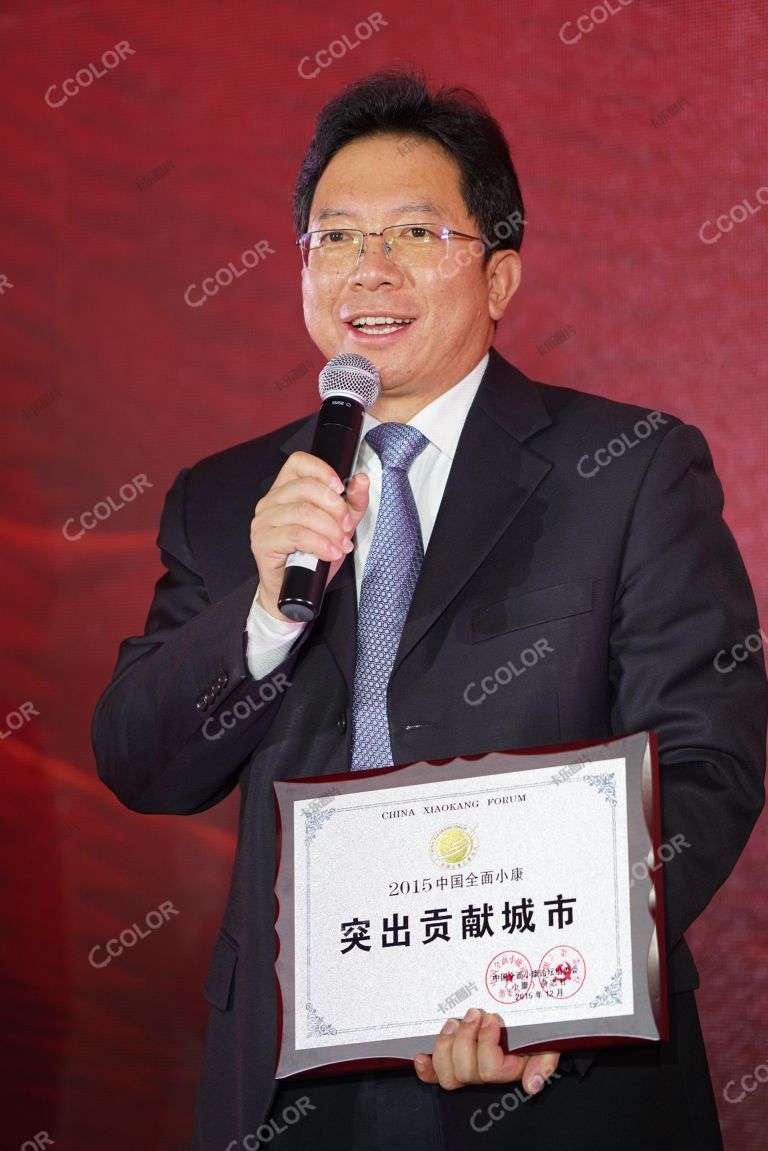 马新明 时任西藏拉萨市委副书记 2015中国全面小康论坛
