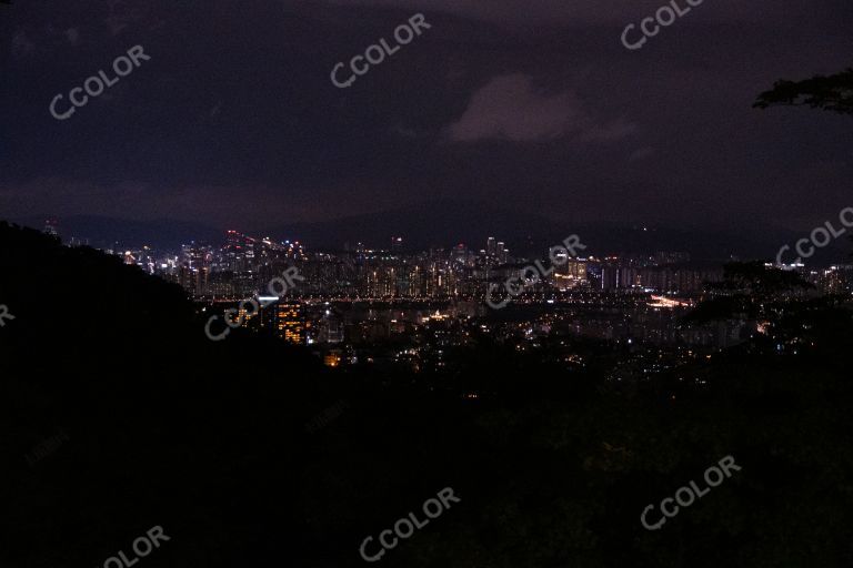 首尔南山塔夜景