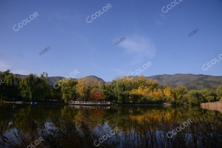 风光类：澄碧湖的秋天