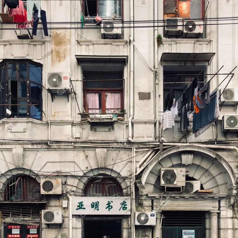 上海街景-居民楼