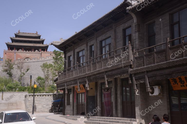 旅游类：国家历史文化名城山西新绛县县城风貌