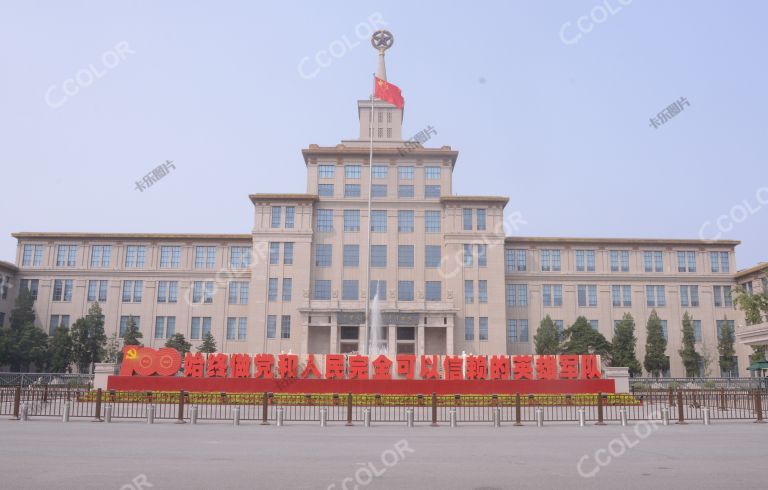 时政类：中国军事革命馆建党百年主题展