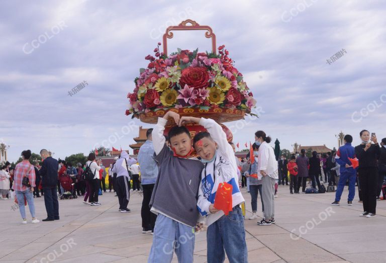 国庆节专题：十月一日的天安门广场