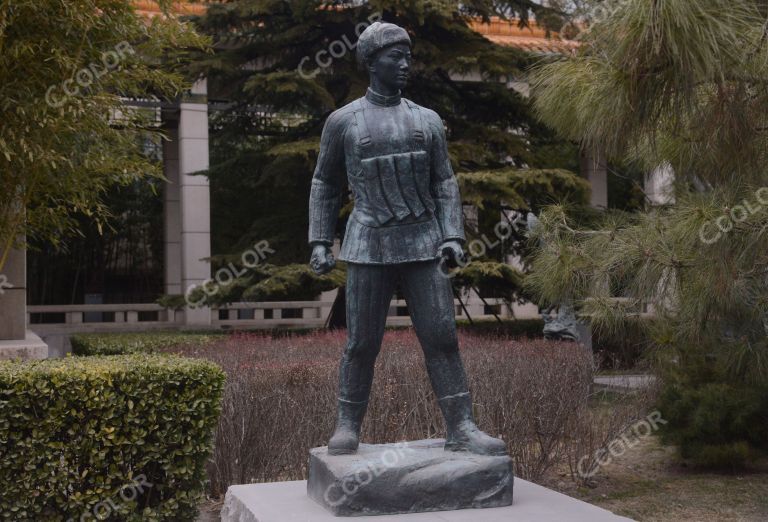 城市雕塑：志愿军（作者：王临乙），中国美术馆雕塑园