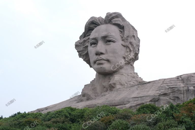 长沙——橘子洲头-毛主席雕像