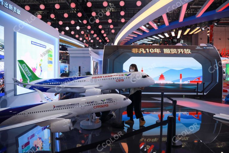 中国商用飞机模型