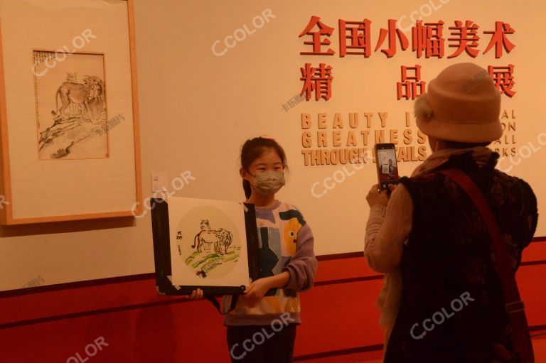 中国美术馆，全国小幅美术精品展