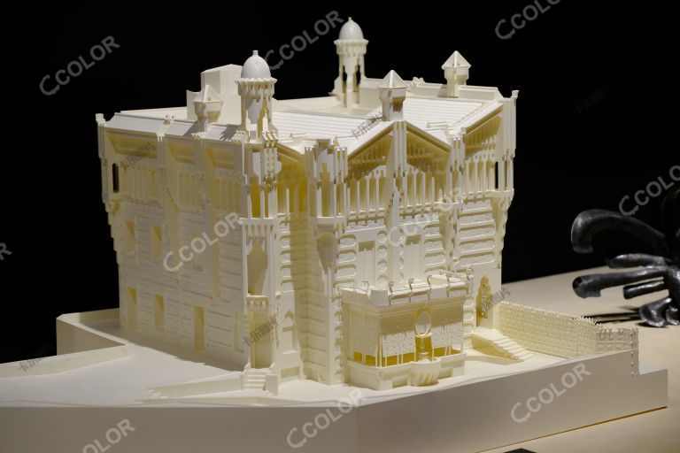 文森之家建筑模型