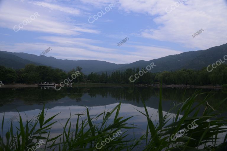 夏季风光，湖光山色