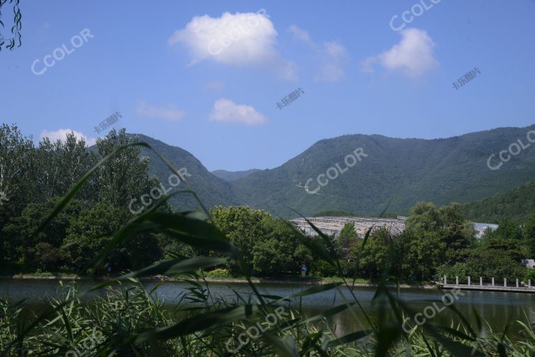 夏季风光，湖光山色