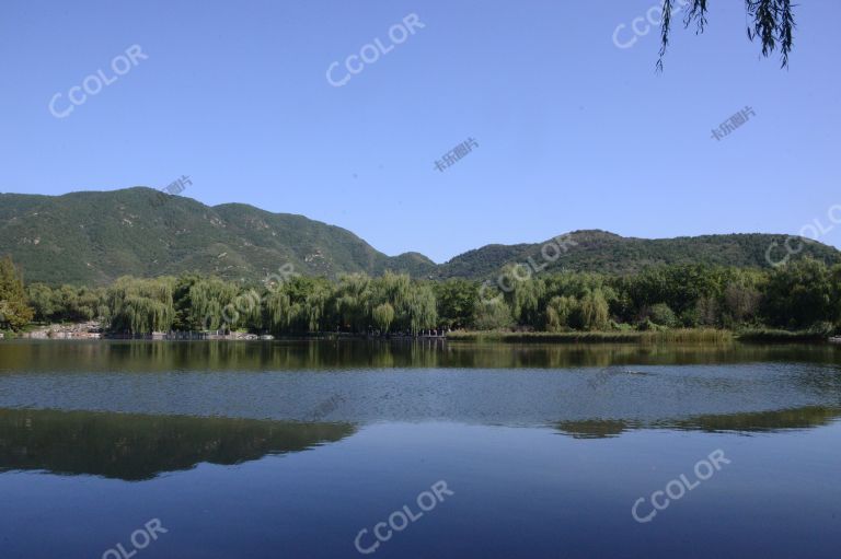 夏季风光，湖光山色